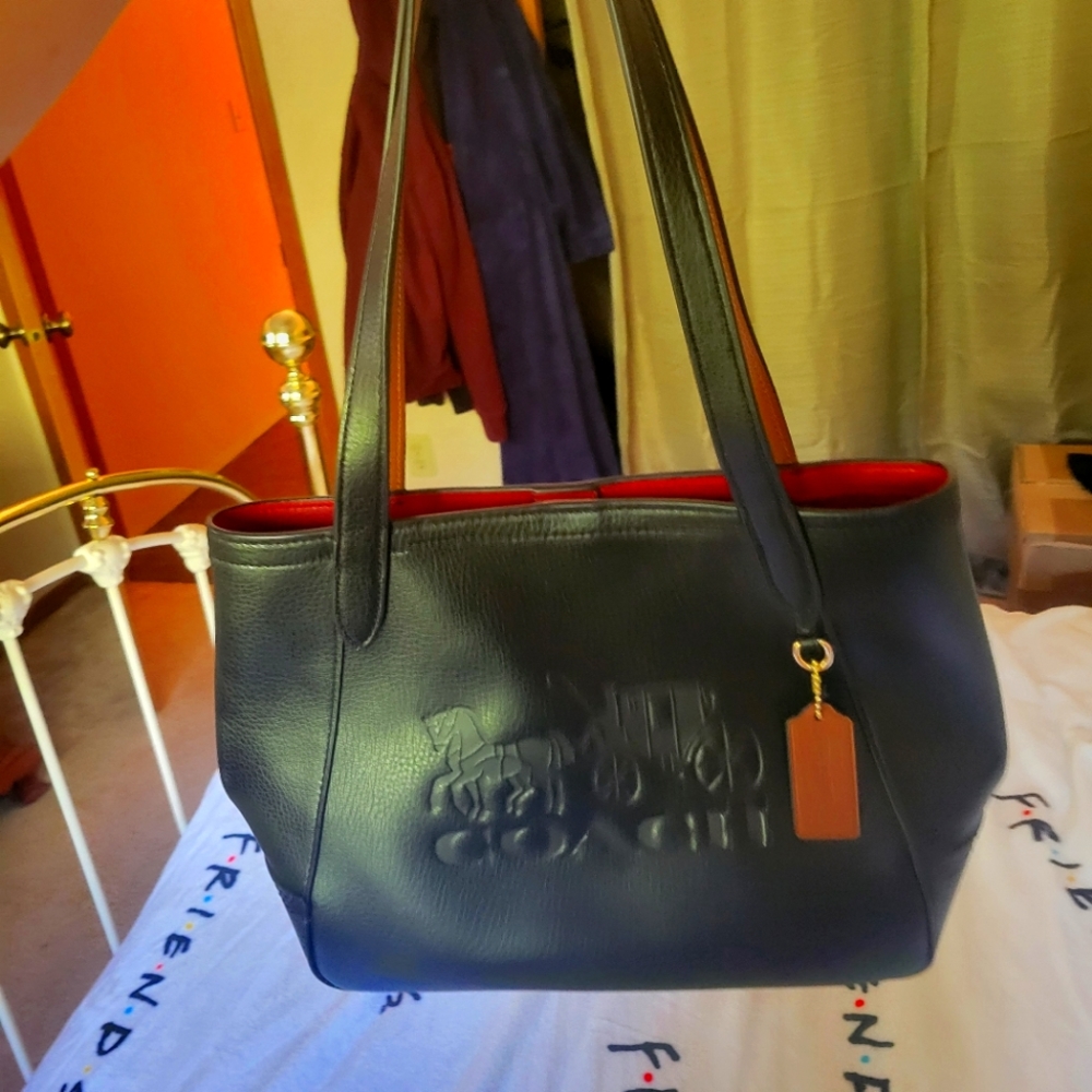Coach Outlet Smooth Leather Tote